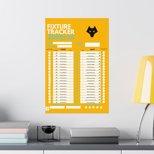 Wolves 2025/26 Fixture Tracker