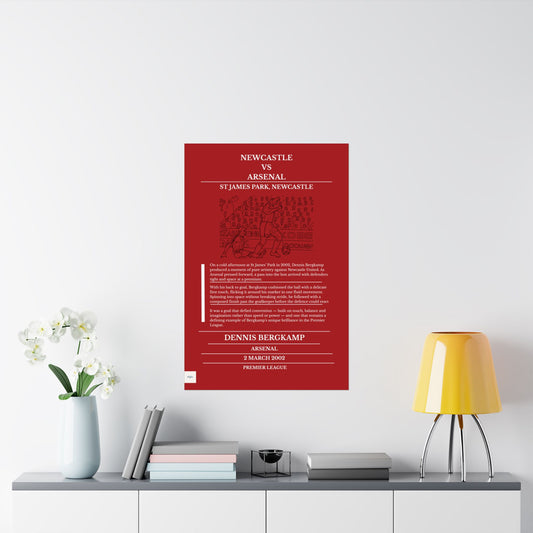 Bergkamp vs Newcastle 2002