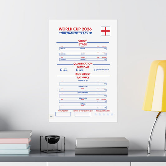 England 2026 World Cup Tracker