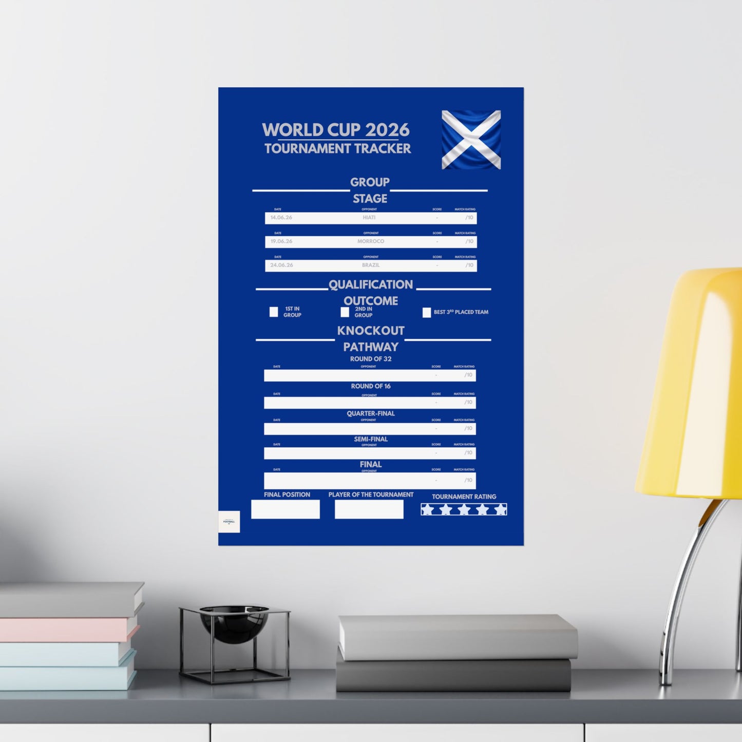 Scotland 2026 World Cup Tracker